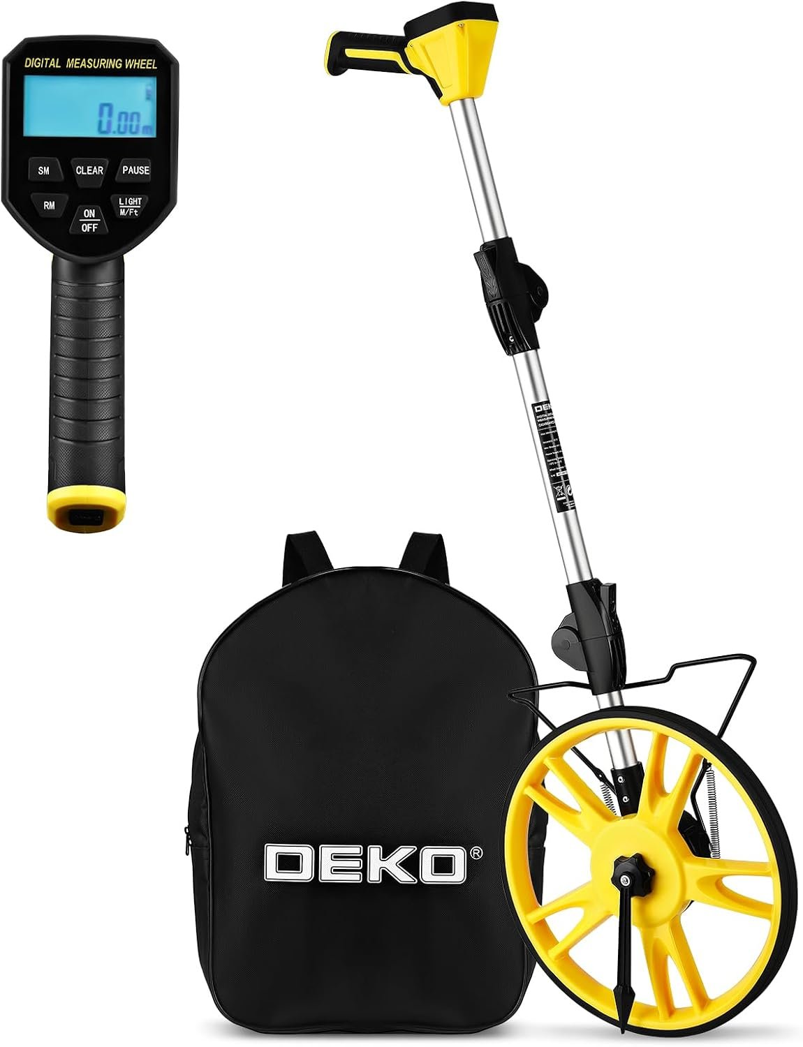 DEKOPRO 12.5 Digital Measuring Wheel