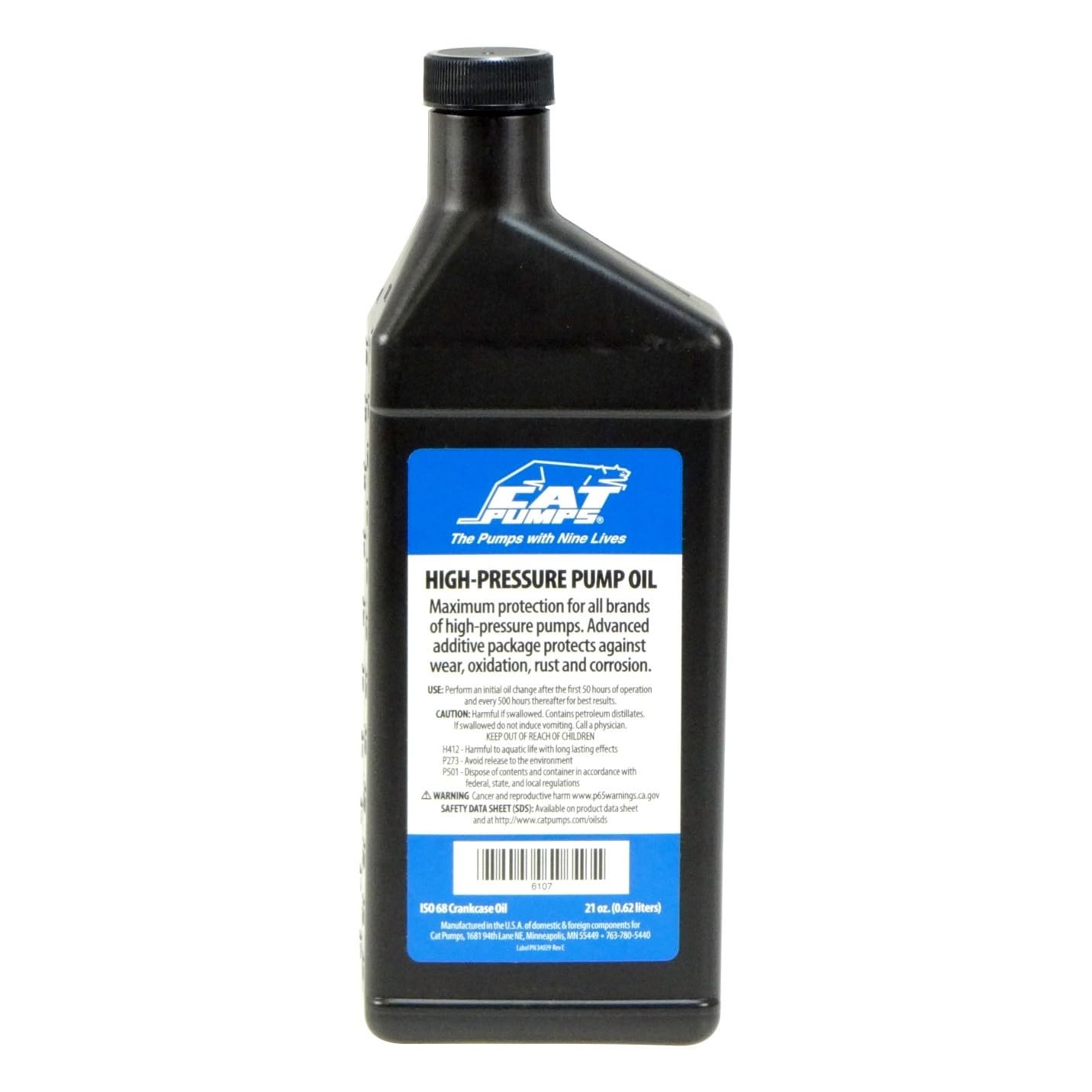 ISO-68 Non-Detergent Pressure Washer Pump Oil
