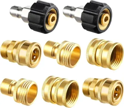 M22 Stainless Steel Quick Connect Adapter Kit