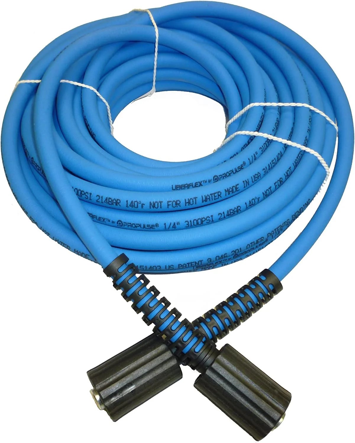 ProPulse UberFlex Kink Resistant Pressure Washer Hose 1/4 inch by 50 feet