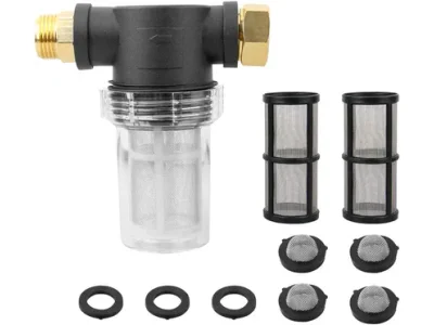 3/4" Inline Garden Hose Inlet Filter (40-Mesh)