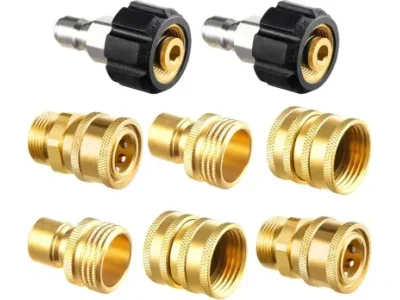 M22-14mm to 3/8" Stainless QC Kit
